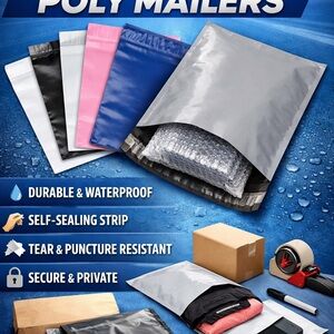 (100) Polyvinyl Mailers 7.5x10.5 brand new
